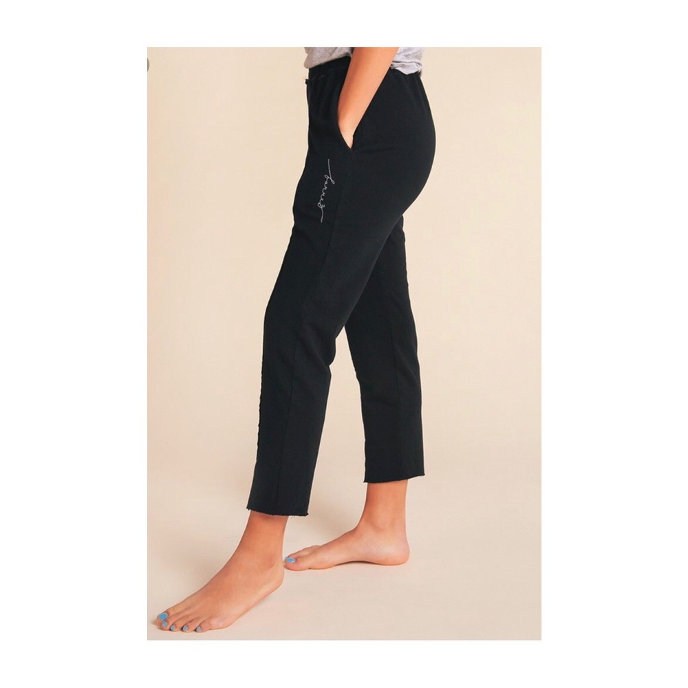 NWT barre3 Split Hem Sweatpant